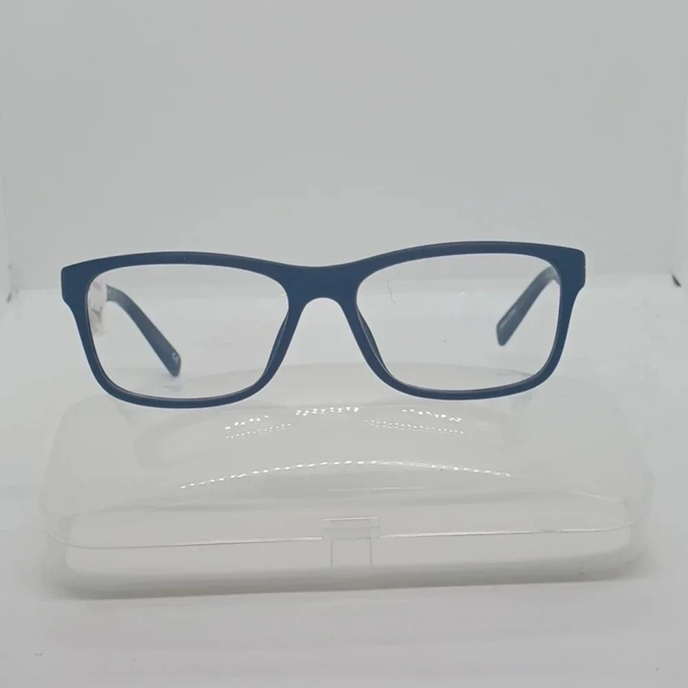 NWT MEN'S MT EYEGLASS FRAMES MATTE BLACK WHITE M101